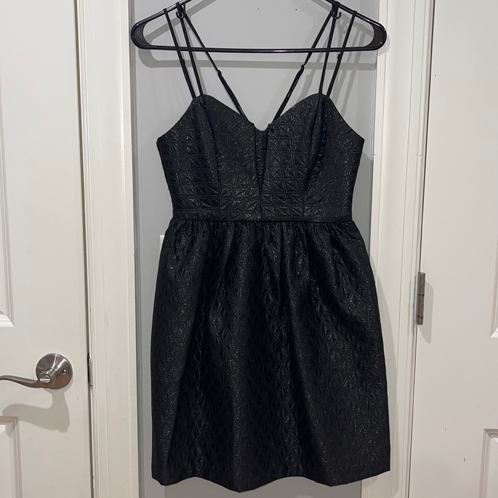 BCBG GENERATION black empire cocktail dress